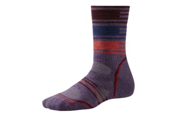 Image of Smartwool PhD Outdoor Medium Crew Sock - Womens-Desert Purple-Medium
