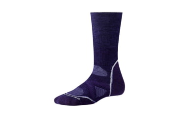 Image of Smartwool PhD Outdoor Medium Crew Sock - Women's-Imperial Purple-Large