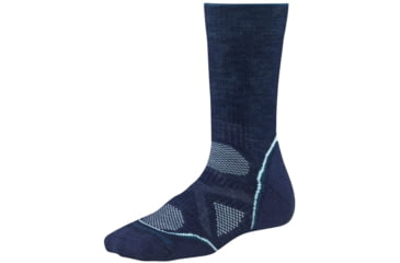 Image of Smartwool PhD Outdoor Medium Crew Sock - Women's-Navy-Medium