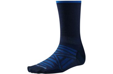 Image of Smartwool PhD Outdoor Ultra Light Crew Sock - Men's-Deep Navy-Large