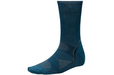 Image of Smartwool PhD Outdoor Ultra Light Crew Sock - Men's-Deep Sea-X-Large