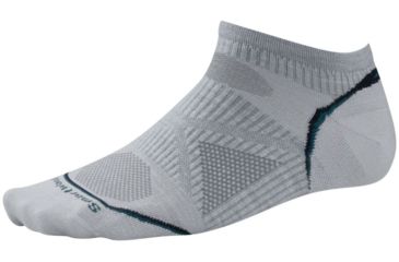 Image of Smartwool PhD Outdoor Ultra Light Micro Sock - Men's-Ash Heather-X-Large