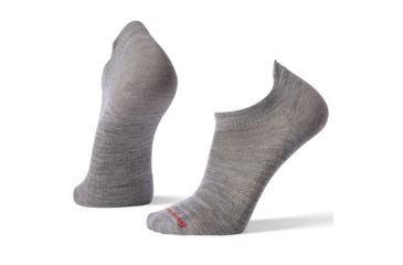 Image of Smartwool PhD Outdoor Ultra Light Micro Socks, Light Gray, Large, SW001411039-L