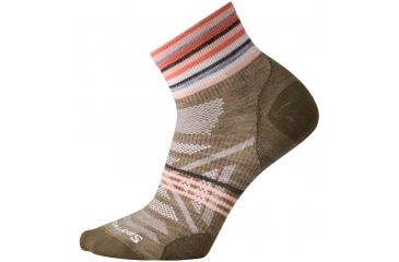 Image of Smartwool PhD Outdoor Ultra Light Mini Sock - Women's-Fossil-Medium