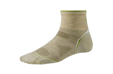 Image of Smartwool PhD Outdoor Ultra Light Mini Sock - Womens-Oatmeal-Small