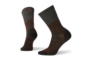 Image of Smartwool PhD Pro Approach Crew Socks, Chestnut, Medium, SW001038207-M
