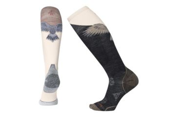 Image of Smartwool PhD Pro Freeski - Women's, Charcoal, Small, SW001001003-S