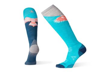 Image of Smartwool PhD Pro Freeski Socks - Womens, Capri, Small, SW001001810-S