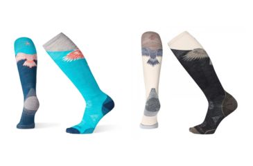 Image of Smartwool PhD Pro Freeski Socks - Women's, Capri, Charcoal