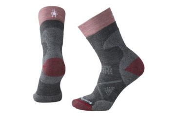 Image of Smartwool PhD Pro Medium Crew Sock - Women's, Medium Gray, Small SW001012052-S