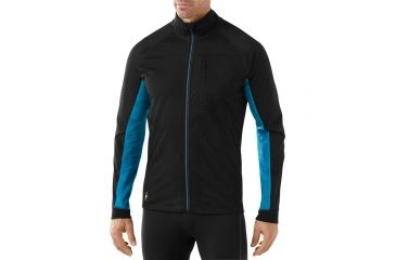 Image of Smartwool PhD Run Divide Jacket - Men's-Arctic Blue-Large