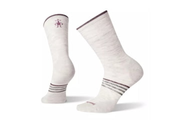 Image of Smartwool PhD Run Light Elite Crew Socks - Womens, Ash, Large, SW001438069-L