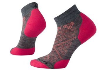 Image of Smartwool PhD Run Light Elite Low Cut Sock - Women's, Medium Gray, Large SW0SW211052-L