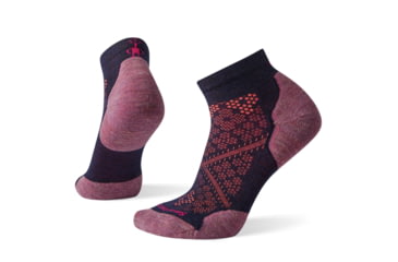 Image of Smartwool PhD Run Light Elite Low Cut Socks - Womens, Deep Navy, Large, SW0SW211092-L