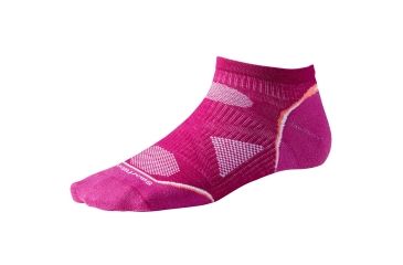 Image of Smartwool PhD Run Ultra Light Micro Sock - Women's-Polar Purple-Large