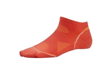 Image of Smartwool PhD Run Ultra Light Micro Sock - Womens-Poppy-Large