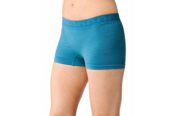 Image of Smartwool PhD Seamless Boy Short - Women's-Glacial Blue-X-Large