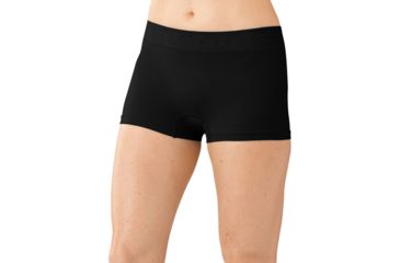 Image of Smartwool PhD Seamless Boy Short - Womens-Black-Large (clearance)