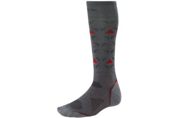 Image of Smartwool PhD Ski Ultra Light Sock - Men's-Graphite-X-Large