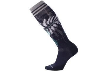 Image of Smartwool PhD Slopestyle Light Elite Palms Sock - Women's-Deep Navy-Medium