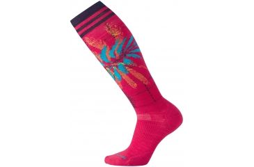 Image of Smartwool PhD Slopestyle Light Elite Palms Sock - Women's-Potion Pink-Medium