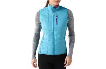 Image of Smartwool PhD Smartloft Divide Vest - Women's-Horizon-Large