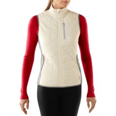 Image of PhD Smartloft Divide Vest - Womens-Natural/Alloy-Large