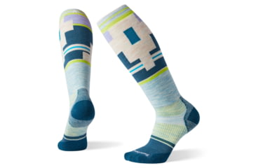 Image of Smartwool PhD Snow Light Elite Socks - Womens, Frosty Green, Large, SW004118B72-L