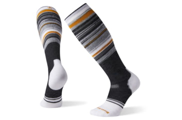 Image of Smartwool PhD Snow Medium Socks, Charcoal, Medium, SW004119003-M