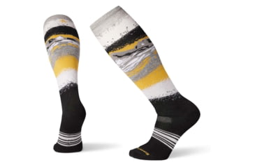 Image of Smartwool Phd Snow Medium Socks - Mens, Black, Extra Large, SW001171001XL