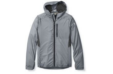 Image of Smartwool PhD Ultra Light Sport Hoody Mens, Light Gray, M, SW016069039-M