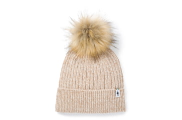 Image of Smartwool Powder Pass Beanie, Camel/Winter White Marl, One Size, SW000464F15-1FM