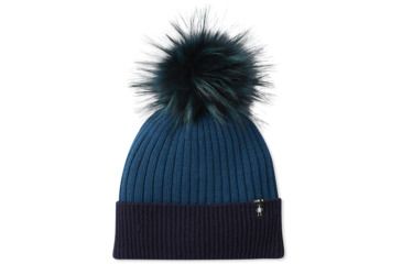Image of Smartwool Powder Pass Beanie, Deep Marlin, One Size, SW000464C51-1FM