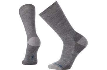 Image of Smartwool Premium Lost Creek Crew Sock - Men's, Light Gray Htr, Large SW010418545-L
