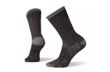 Image of Smartwool Pressure Free Overland Crew Socks - Mens, Charcoal, Large, SW003955003-L