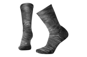 Image of Smartwool Rayleigh Crew Sock - Women's, Black Space Dye, Small SW003801A35-S