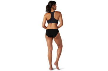 Image of Smartwool Seamless Bikini Boxed - Womens, Black, Small, SW015130001-S