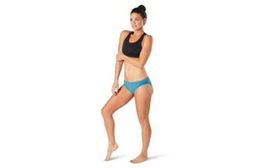 Image of Smartwool Seamless Bikini Boxed - Womens, Light Ocean Abyss, Small, SW000848F66S