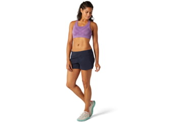 Image of Smartwool Seamless Racerback Bra - Womens, Desert Orchid, Extra Small, SW015126C96-XS