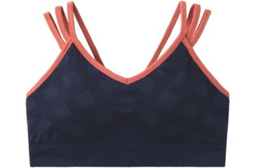 Image of Smartwool Seamless Strappy Bra - Womens, Deep Navy, Large, SW015127092-L