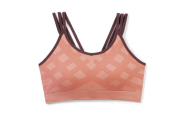 Image of Smartwool Seamless Strappy Bra - Womens, Light Mahogany, Extrta Large, SW000847J27XL