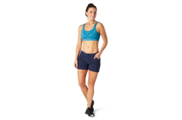 Image of Smartwool Seamless Strappy Bra - Womens, Light Ocean Abyss, Small, SW000847F66S