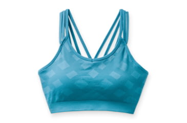 Image of Smartwool Seamless Strappy Bra - Womens, Light Ocean Abyss, Small, SW000847F66S