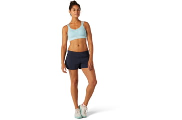 Image of Smartwool Seamless Strappy Bra - Womens, Light Wave Blue, Large, SW015127D83-L