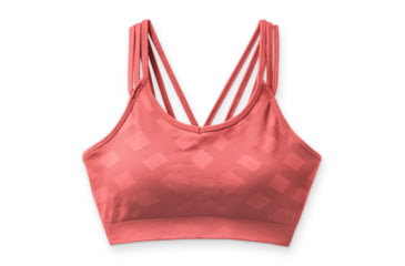 Image of Smartwool Seamless Strappy Bra - Womens, Tea Rose, Medium, SW000847F82M