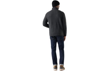 Image of Smartwool Second Cut Fleece 1/2 Zip - Mens, Charcoal, Medium, SW002958003100M000