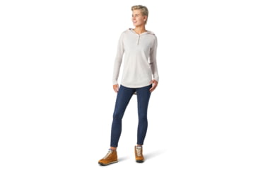 Image of Smartwool Shadow Pine Hoodie Sweater - Womens, Rainbow Donegal, Large, SW016397E48-L