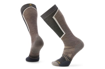 Image of Smartwool Ski Full Cushion OTC Socks - Mens, Taupe, Extra Large, SW00190823610XL000