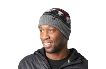 Image of Smartwool Ski Hill Beanie, Medium Gray Heather, One Size, SW018065084-1FM
