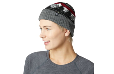 Image of Smartwool Ski Hill Beanie, Medium Gray Heather, One Size, SW018065084-1FM